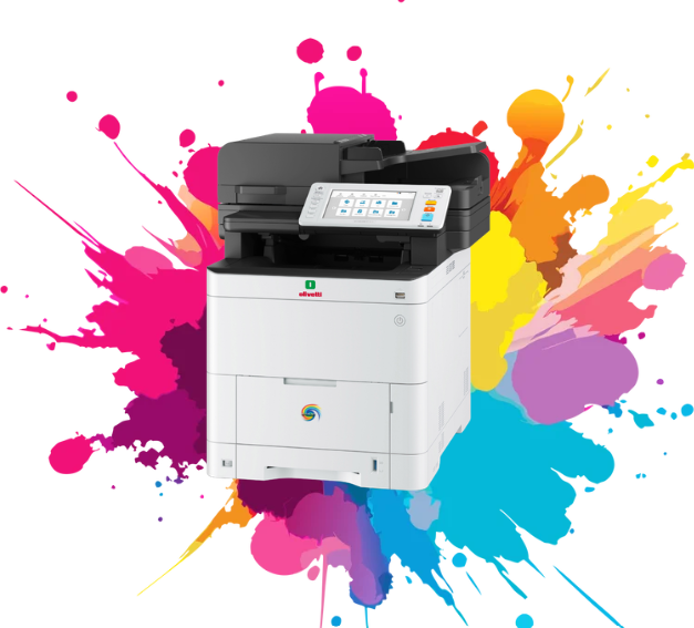 Olivetti d-Color MF3533 A4 Colour Multifunction Printer and Copier for Business Offices